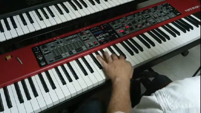 Relaxation dream - on Clavia NordStage EX 88 смотреть онлайн