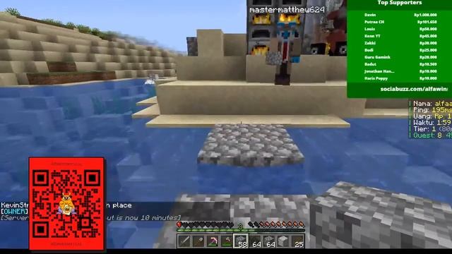 minecraft Live now Stream Indonesia mencoba SURVIVE 100 HARI di minecraft hardcore custom room #116 смотреть онлайн