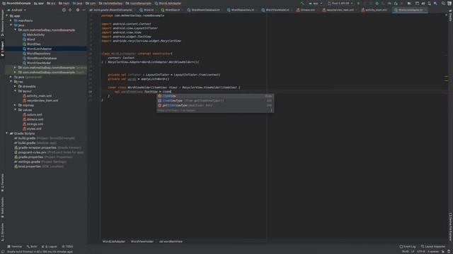 How to Implement Room Database - Android Architecture Components - Kotlin - #Part3 смотреть онлайн