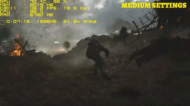 Call of Duty World War II [PC] - I3-3220 + 10GB RAM + GT 1030 смотреть онлайн