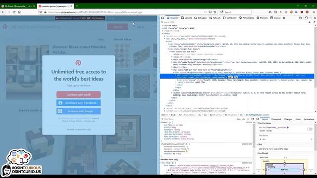 10 Minute Tip: Using Web Developer Tools with Instagram and Pinterest for OSINT смотреть онлайн