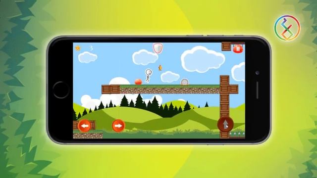 Super Adventure of Stickman Game for Android смотреть онлайн