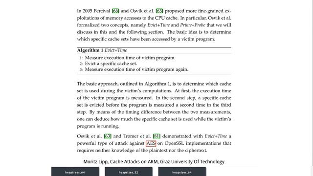 W13L2 Cache side-channel смотреть онлайн