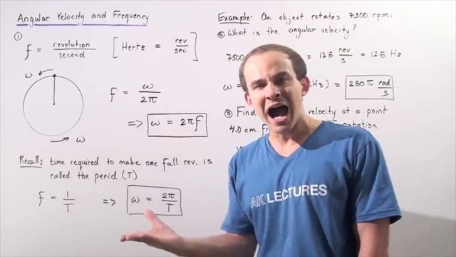 Angular Velocity and Frequency смотреть онлайн