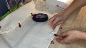 Красивые уголки на полотенце Как подшить полотенце Подшиваем кухонное полотенце