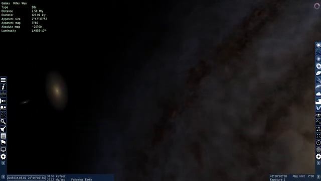 Earth to Andromeda Galaxy (+ Local Group) || SpaceEngine #2 смотреть онлайн