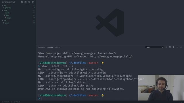 Sync your .dotfiles with git and GNU #Stow like a pro! смотреть онлайн