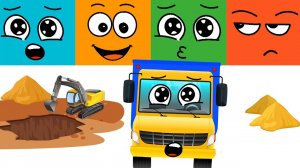 Что случилось с самосвалом - Учим эмоции - Развивающий мультик для детей