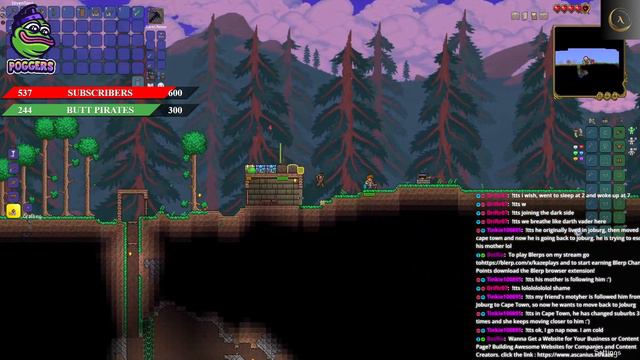 Terraria In search Of Platinum | Sick Day No Facecam смотреть онлайн