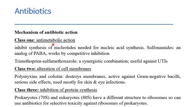 Lec 10 Antibiotics and Antibiotic resistance смотреть онлайн