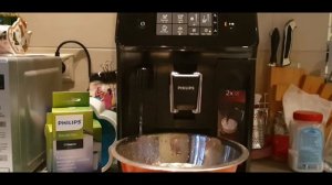 Кофемашина Philips EP1220 процедура очистки