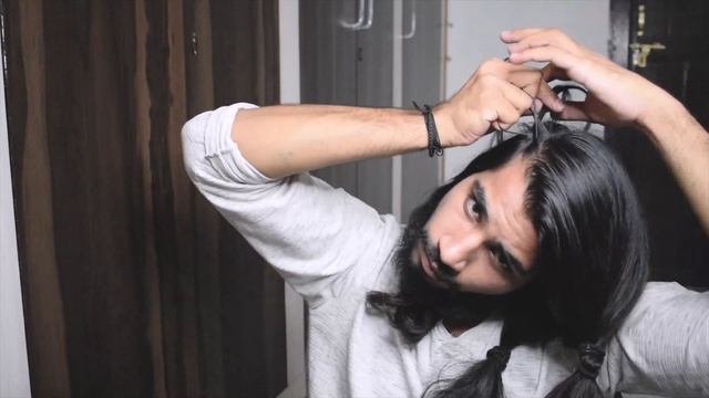 TRY THIS LONG BRAIDED VIKING HAIRSTYLE FOR MEN | TUTORIAL | INDIA смотреть онлайн