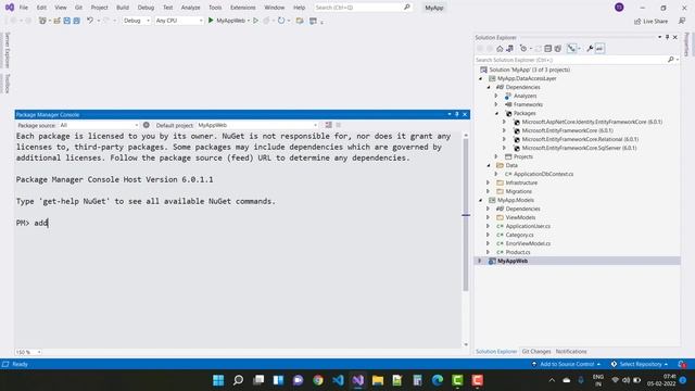 [Fix] The EntityFrameWork Package Not Installed