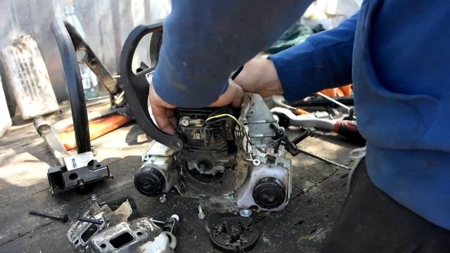 РЕМОНТ STIHL MS 180 , ПРОПАЛА КОМПРЕССИЯ НА БЕНЗОПИЛЕ ШТИЛЬ , РЕМОНТ ШТИЛЬ 180 , STIHL 180 REPAIR смотреть онлайн