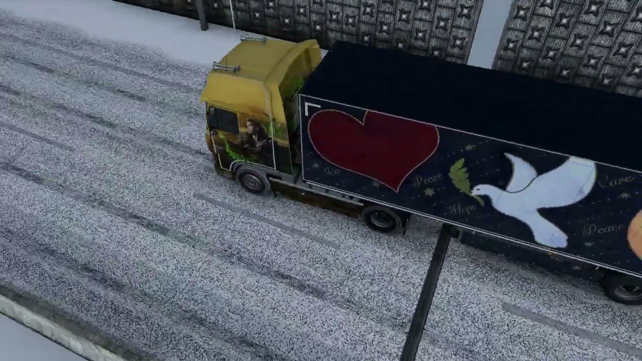 [ETS 2] DAF XF 105_Cristmas Delivery Event смотреть онлайн