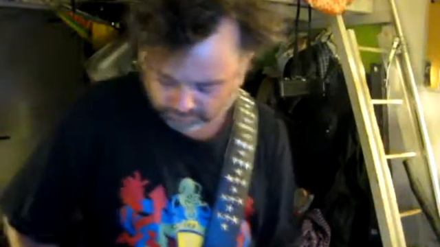 Jam avec ma washburn lyon "Paul Stanley signature limited edition" et JamMan смотреть онлайн