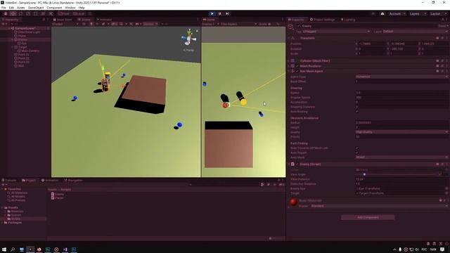 КАК СДЕЛАТЬ УМНОГО БОТА В ЮНИТИ? | ИИ - Unity гайд - урок - туториал смотреть онлайн