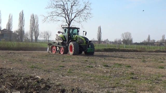 Claas Axion 960 Terra Trac, Metti I Cingoli Sul Trattore