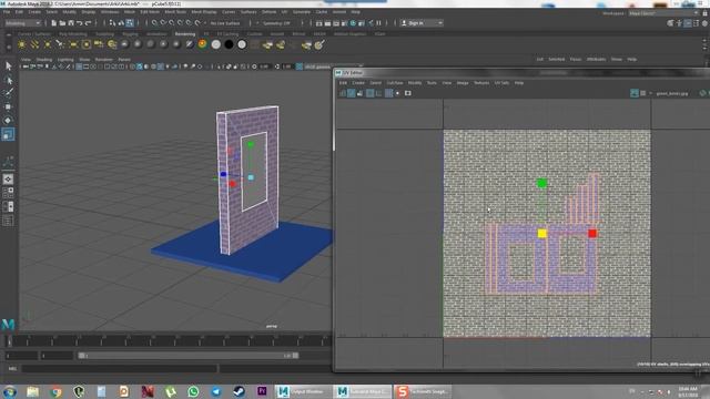 Export FBX from MAYA with textures смотреть онлайн
