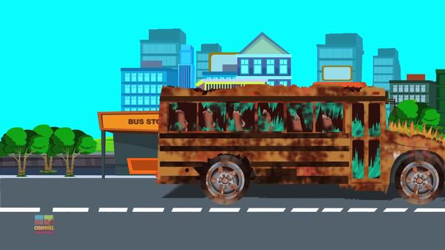 Good Vs Evil | Car Cartoon Videos For Children by Kids Channel смотреть онлайн