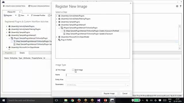 Pre entity and post entity images in plugin | for Dynamics CRM 2016 | Dynamics 365 Tutorials смотреть онлайн