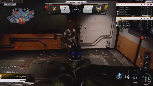 CWL Week 7 Highlights: exceL vs Vitality смотреть онлайн