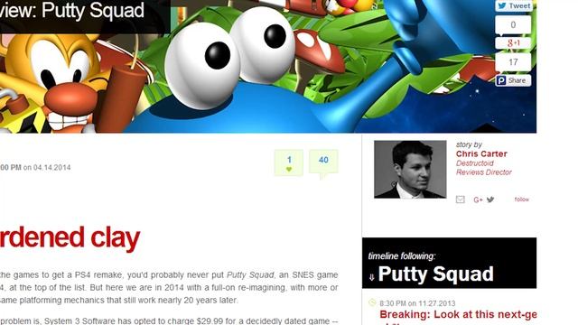 Reviews in Review: Putty Squad, Half-Minute Hero & Steins;Gate смотреть онлайн