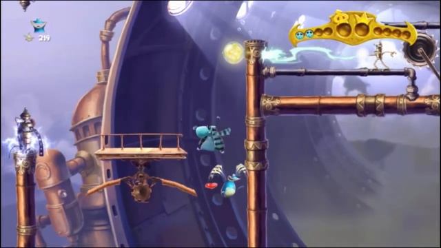 Rayman Legends 100% WalkThrough (Finale) Back To Origins Painting - Mystical Pique World