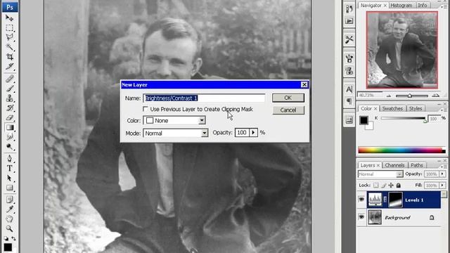 Photoshop урок 17.Коректирующие слои. смотреть онлайн