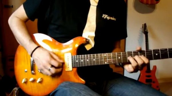 Hamer XT-SAF P90 with pickup blender