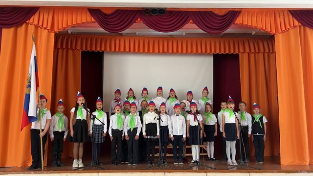 Гимн России МБОУ СОШ 1 пгт. Славянка, Хасанский округ, Приморский край смотреть онлайн