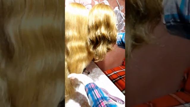 ?️Манекен голова с натуральными волосами ?️Болванка для причёсок смотреть онлайн
