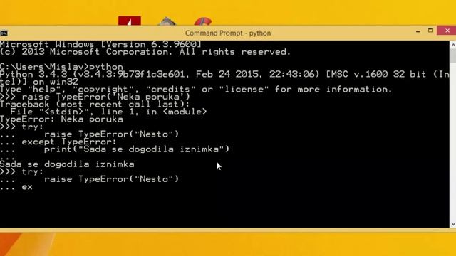 Python - Tutorijal 68 - Ključna riječ raise смотреть онлайн