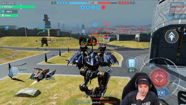 BEST NEW BOT in War Robots? FAFNIR SKADI Test Server Gameplay WR смотреть онлайн