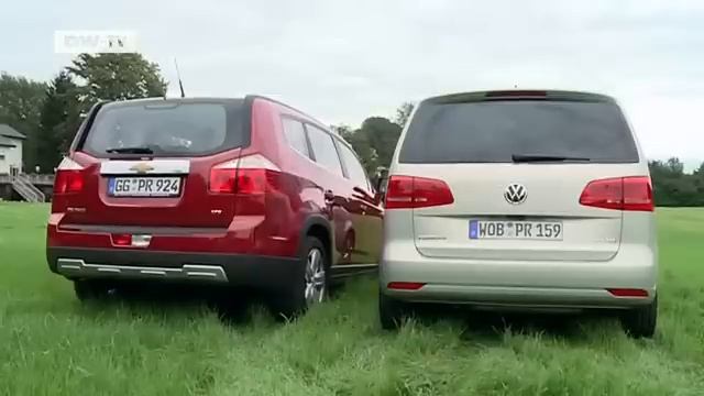 im vergleich: VW Touran - Chevrolet Orlando | motor mobil смотреть онлайн