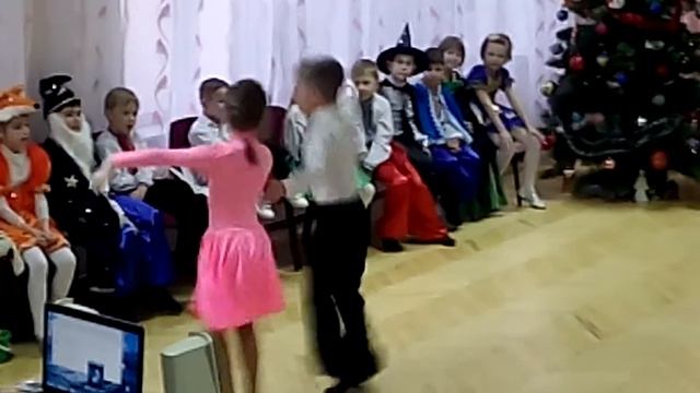 Денис и София. Бальные танцы, 4 танца. Школа 312. смотреть онлайн