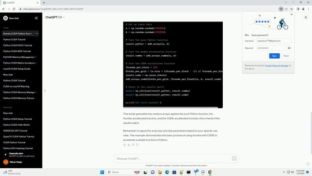 python numba cuda example смотреть онлайн