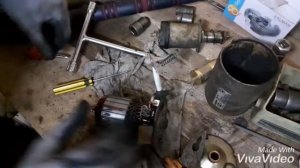 Замена щёток стартера ВАЗ 2110