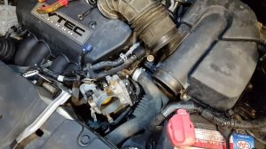 Honda CR-V 2006 Чистка дроссельной заслонки / Throttle body cleaning