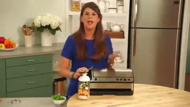 FoodSaver Wide Mouth Jar Sealer смотреть онлайн