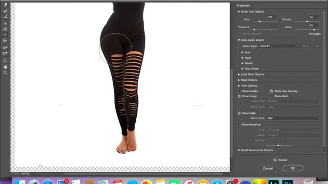 Making a stock model THICC on photoshop смотреть онлайн