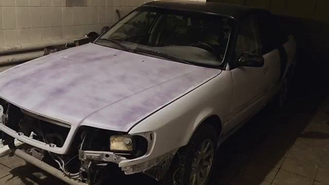 ремонт м покраска ауди С-4 смотреть онлайн