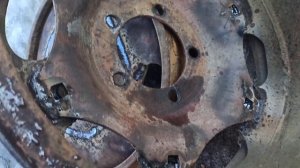 МТЗ 82 переделал передние диски на диски от газ 52 и 53