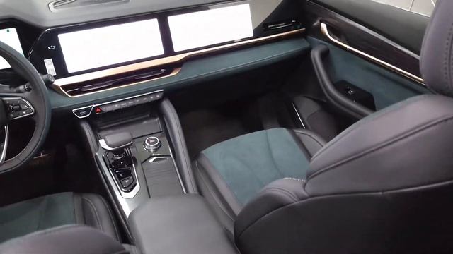 В продаже эксклюзивный полноприводный кроссовер Geely Monjaro 2022 года смотреть онлайн
