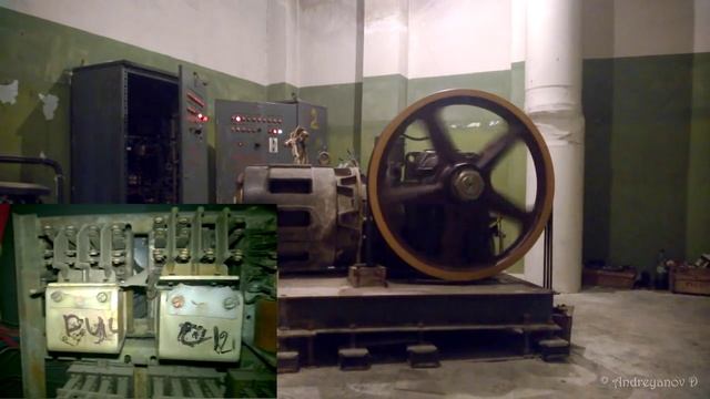 Просторное машинное помещение лифтов смотреть онлайн