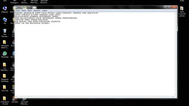 FİZİK MOTORLU MİNECRAFT ÇAKMASI NASIL İNDİLİR смотреть онлайн