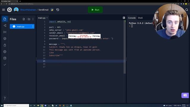 How To Send Emails Using Python In 8 Minutes | Coding Tutorial For Beginners смотреть онлайн