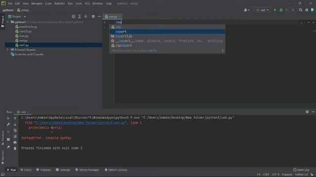Hello World in Python || Python Programming || Program 3 смотреть онлайн