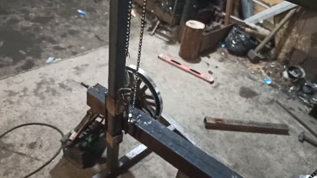 самодельная ленточная пилорама узел подъёма смотреть онлайн