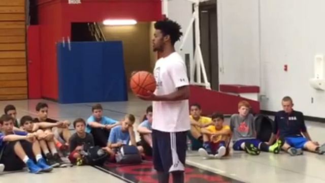 Alum Duke National Champion Quinn Cook Returns to Camp смотреть онлайн